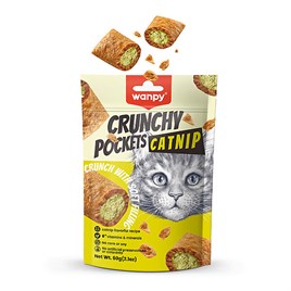 Wanpy Kedi Crunch Ödül Catnipli&Tavuklu 60g
