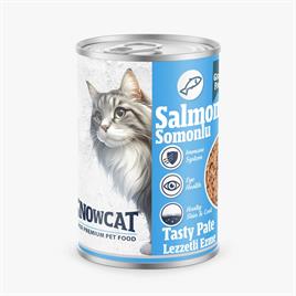 Snow Cat Premium Kıyılmış Somon Etli Kedi Konservesi 395 G