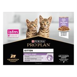Pro plan Kitten Hindili Pouch Yavru Kedi Konservesi 10x85 Gr