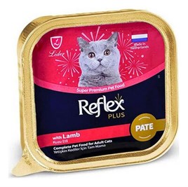 Reflex Plus Pate Kedi Yaş Maması Kuzu Etli 85 Gr