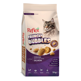 Reflex Crunchy Bubbles Somonlu Kısırlaştırılmış Kedi Maması 10 Kg