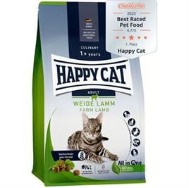 Happy Cat Culinary Weide Lamm Kuzu Etli Kedi Maması 10 Kg