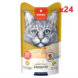 Wanpy Sıvı Kedi Ödülü 1 Koli - 24 Paket