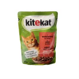 Kitekat Sığır Etli Kedi Yaş Maması 85 Gr