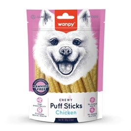 Wanpy Tahılsız Tavuklu Köpek Çiğneme Ödülü 100 g