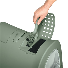 Imac Zuma 2nd Lıfe Torbalı Kapalı Kedi Tuvaleti Yeşil 56x40x42,5cm