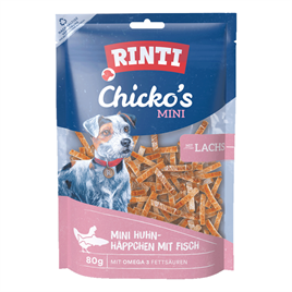 Rinti Chickos Mini Tavuk Ve Somonlu Köpek Ödülü 80 Gr