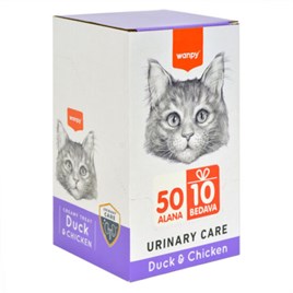 Wanpy Urinary Care Ördek ve Tavuklu Krema Ödül 60x14gr
