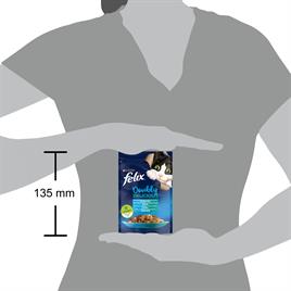 Felix Somon ve Sardalyalı Yaş Kedi Maması 85 Gr