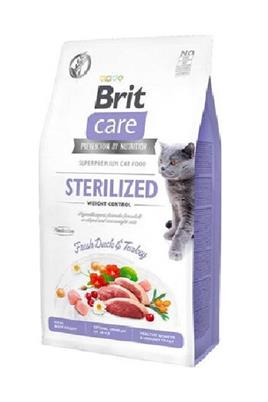 Brit Care Tahılsız Kısırlaştrırılmış Kedi Maması Ördek Ve Hindili 7 Kg