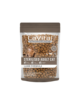 La Vital Kısırlaştırılmış Kedi Maması Kuzulu 1 kg