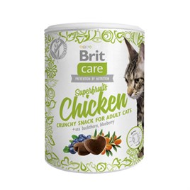 Brit Care Tavuklu ve Yaban Mersinli Kıtır Kedi Ödül Maması 100gr