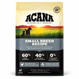 Acana Small Adult Tavuklu Hindili ve Ringa Balıklı Küçük Irk Tahılsız Yetişkin Köpek Maması 6 kg