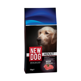 New Dog Biftekli Yetişkin Köpek Maması 15kg