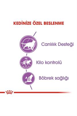 Royal Canin +7 Sterilised Kısırlaştırılmış Yaşlı Kedi Maması 3,5 Kg