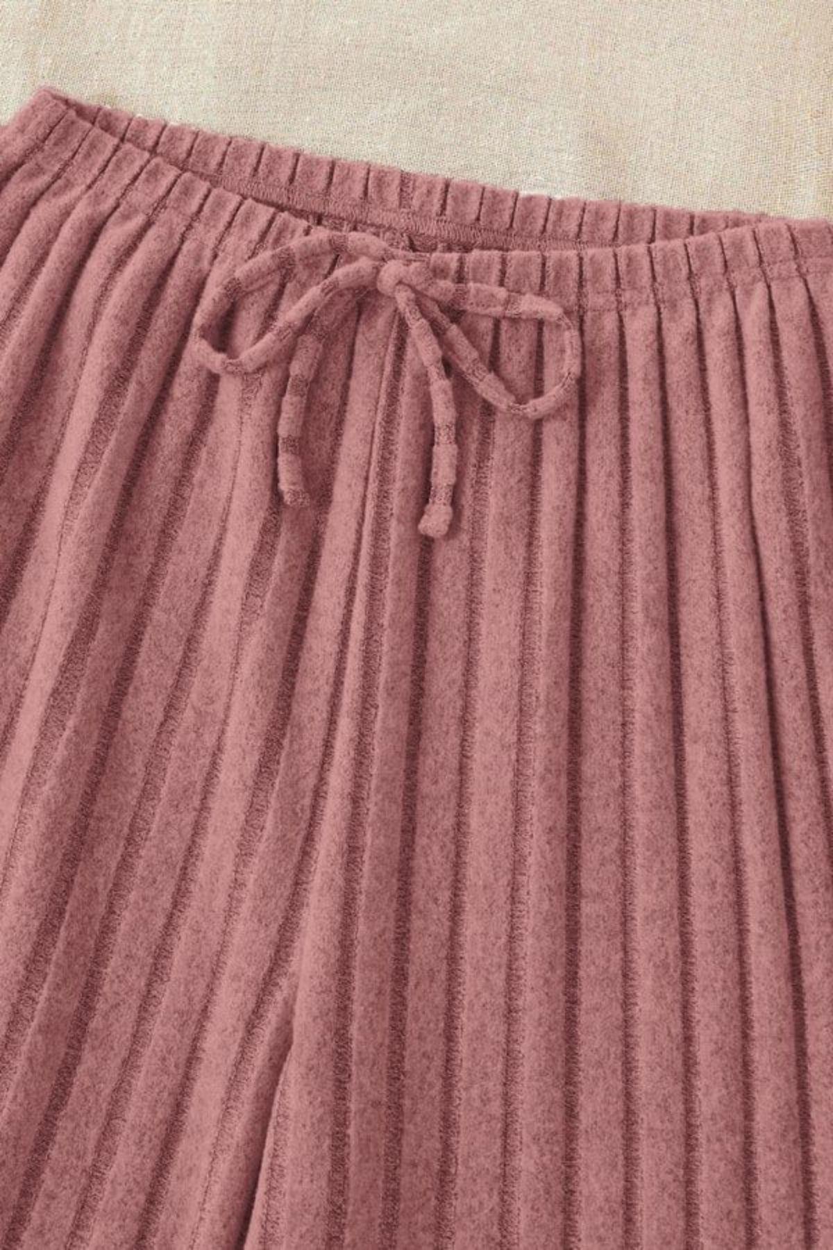 Bella Notte Gül Kurusu Fitilli Pamuklu Pijama Altı GÜL-7199