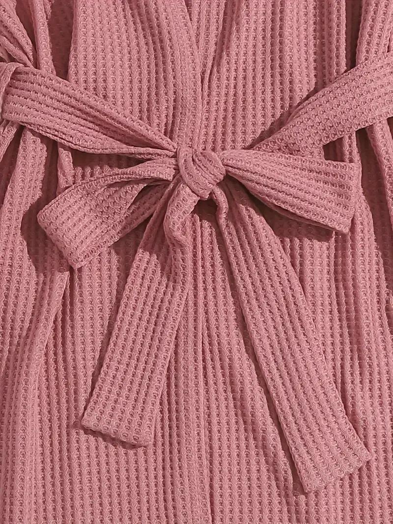 Bella Notte Gül Kurusu Pamuklu 3 Parça Sabahlık ve Pijama Takımı 7599