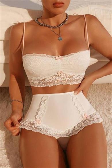 Bella Notte Beyaz Gelin Rüyası İç Çamaşırı Seti 7537