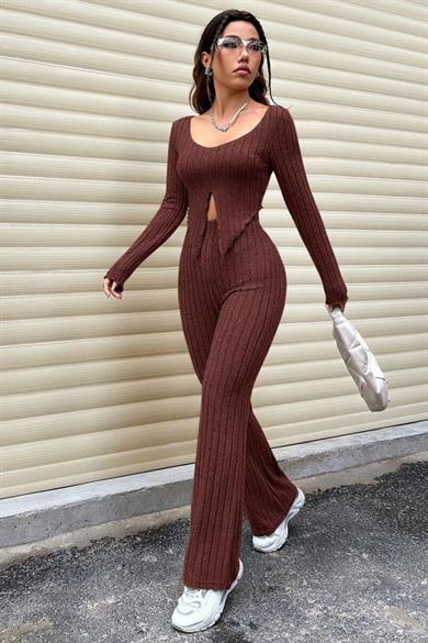 Bella Notte Bordo Triko Takım 77321