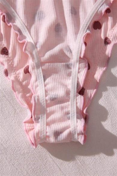 Bella Notte Çok Renkli Marul Trim 3 Lü Külot Set 18039