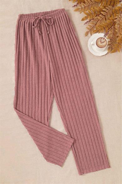 Bella Notte Gül Kurusu Fitilli Pamuklu Pijama Altı GÜL-7199