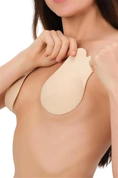 Bella Notte Ten Göğüs Ucu Kapatıcı ve Dikleştirici Silikon Tavşan Hayalet Sütyen 1029
