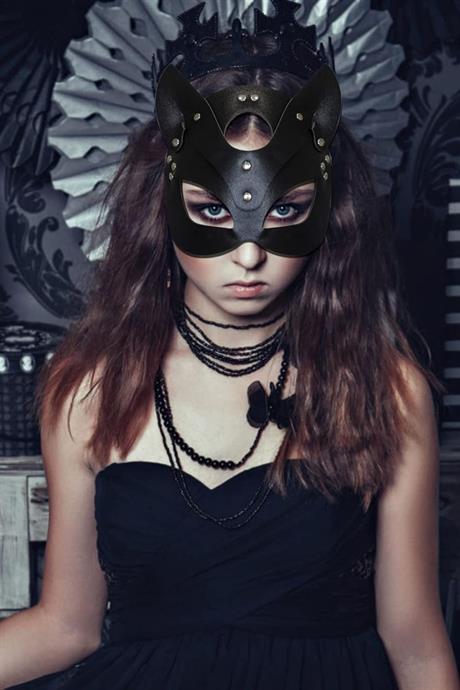 Bella Notte Siyah Fantezi Maske GD-6040