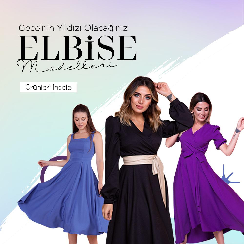 Kadın Elbise Modelleri | bidoluelbise.com