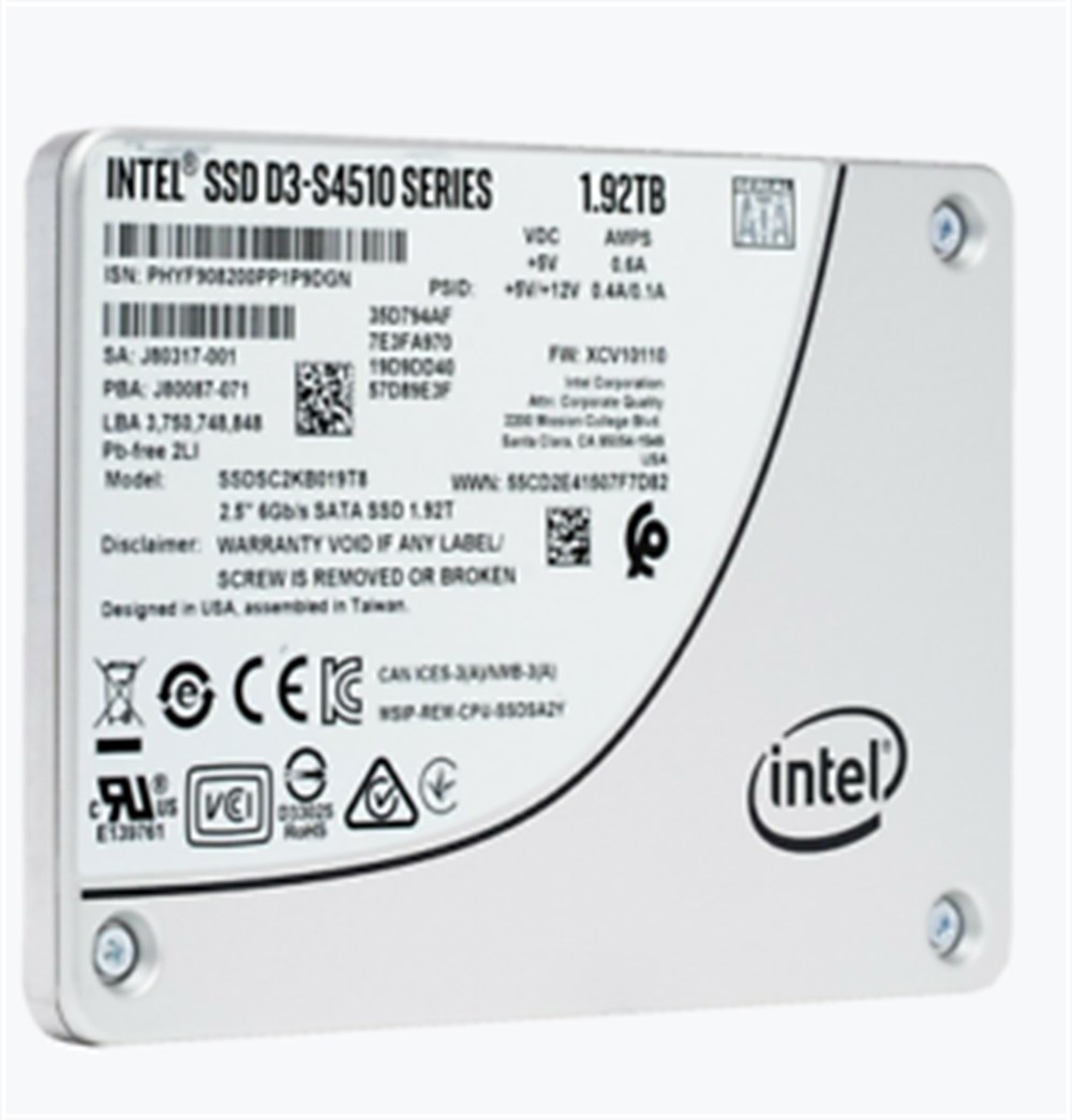 Intel D3 S4510 1.92TB SSD SSDSC2KB019T801