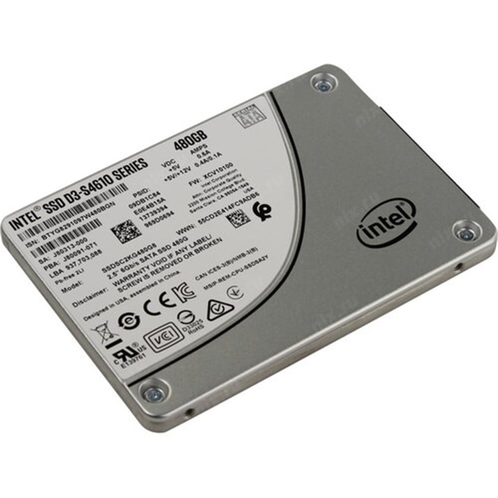 Intel D3 S4610 480GB SSD SSDSC2KG480G801