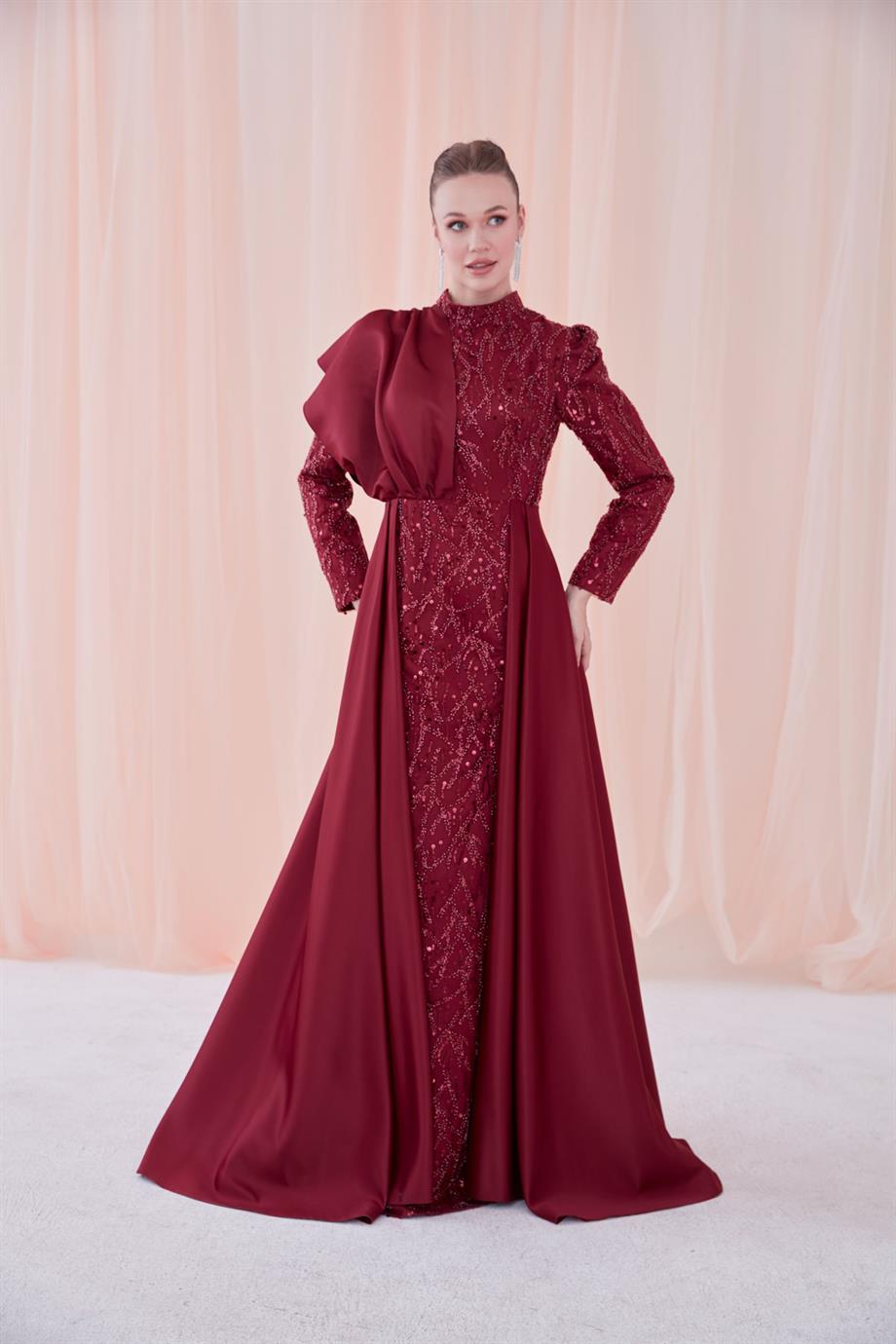 Azade Abiye Bordo