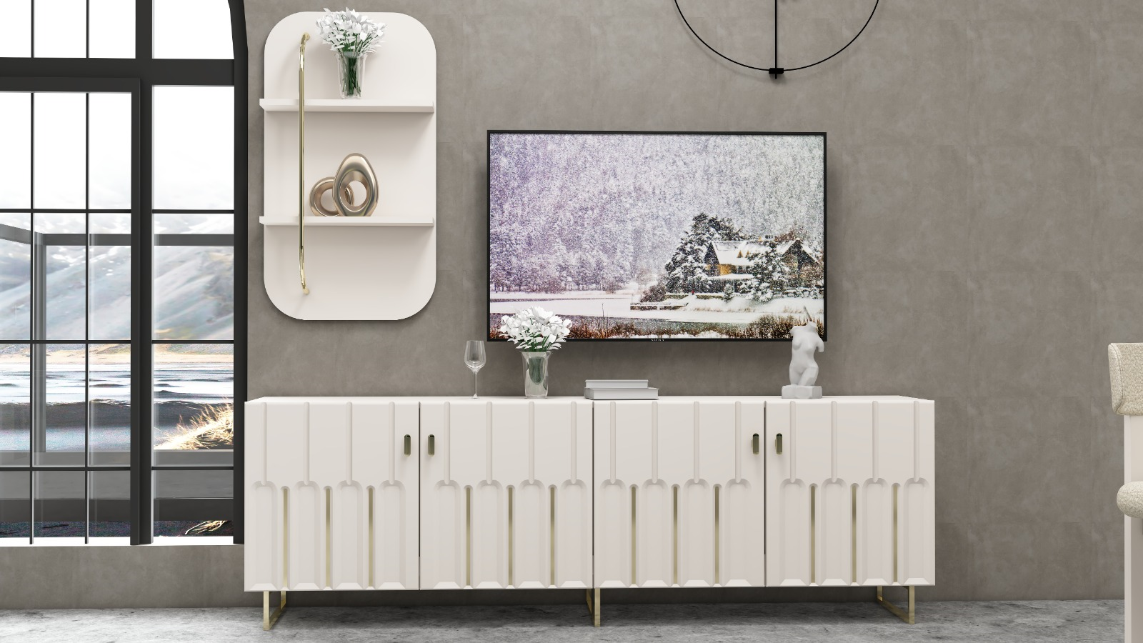 Destan Tv Ünitesi MDF