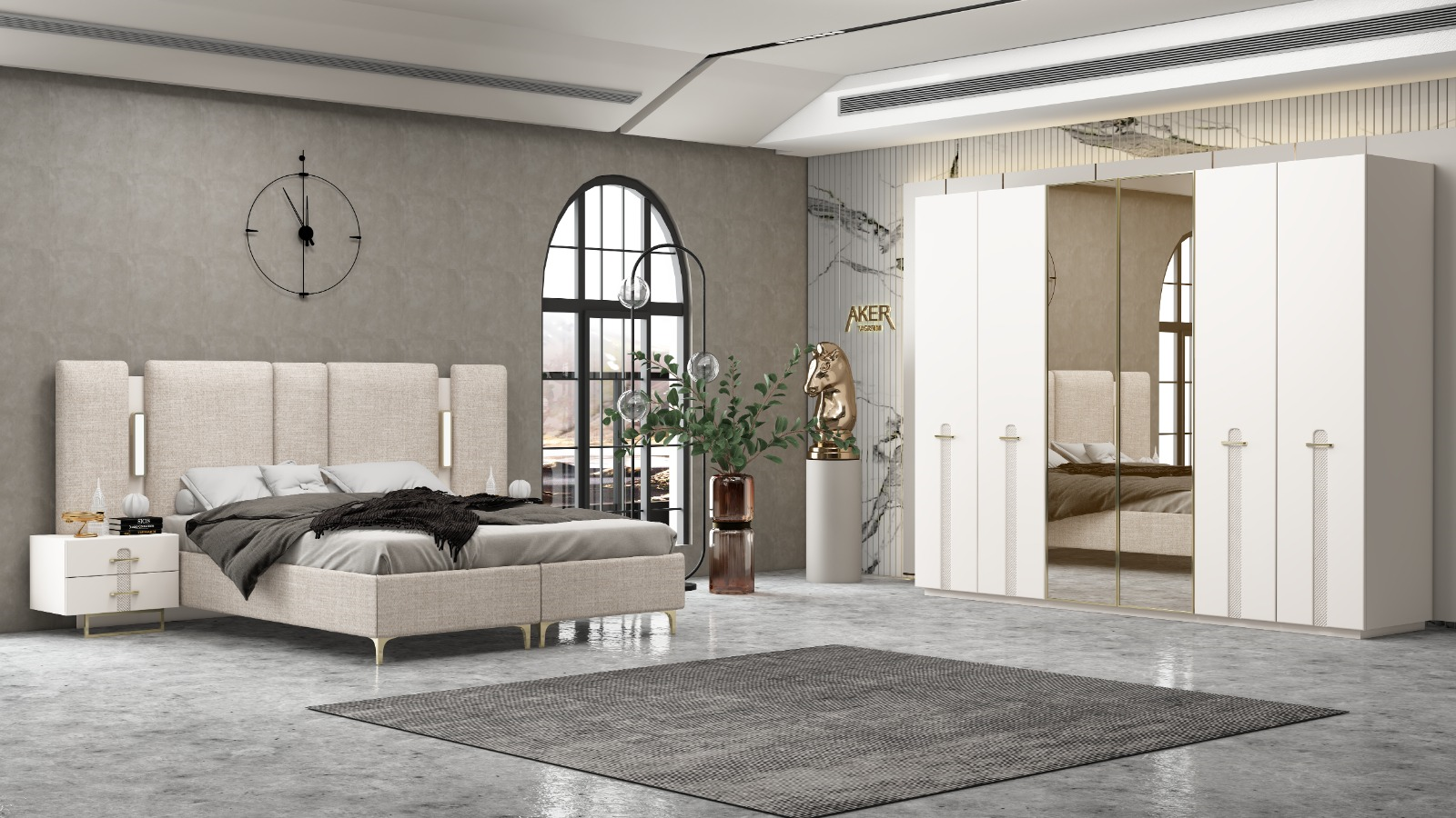 Olimpos Yatak Odası Takımı %100mdf