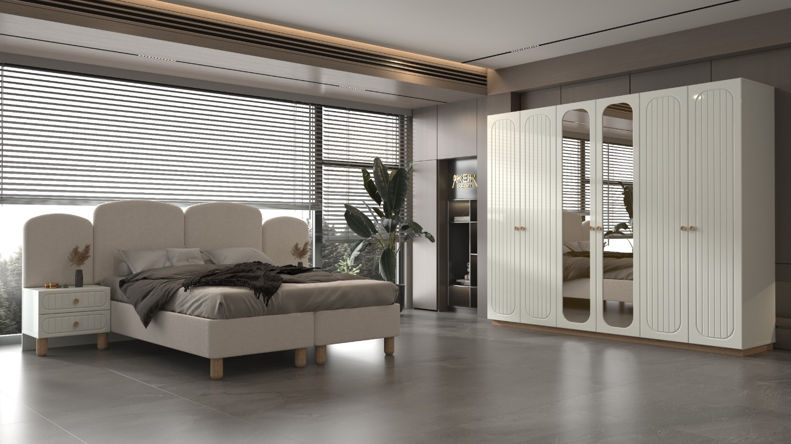 Rana Yatak Odası Takımı %100MDF