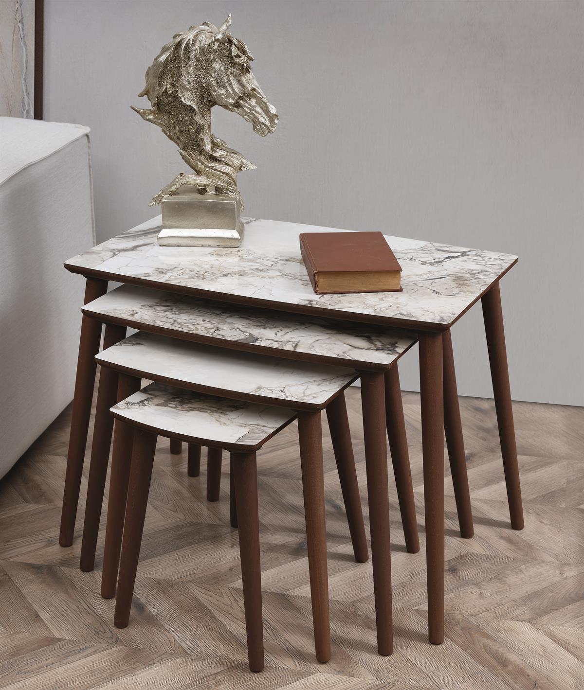 4'lü Rüya Zigon Sehpa Efes