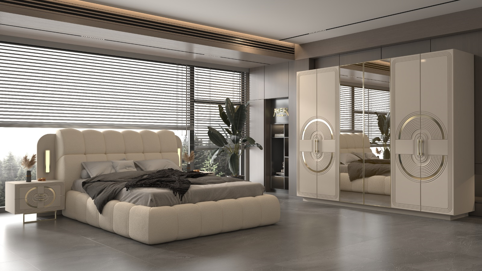 Esila Yatak Odası Takımı %100MDF