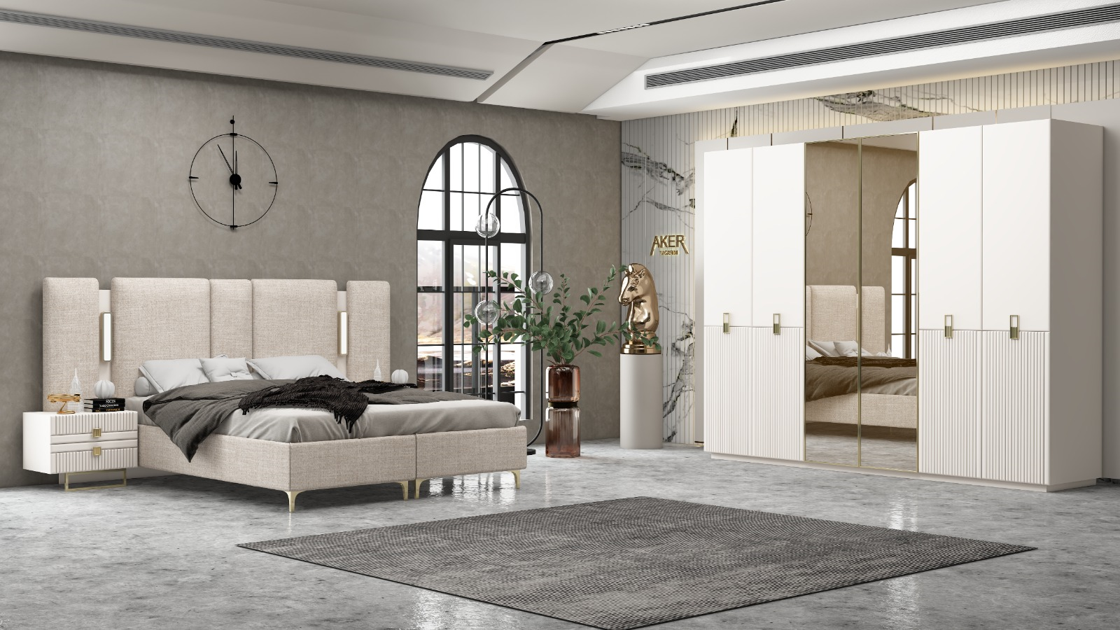 Hazal Yatak Odası Takımı %100mdf