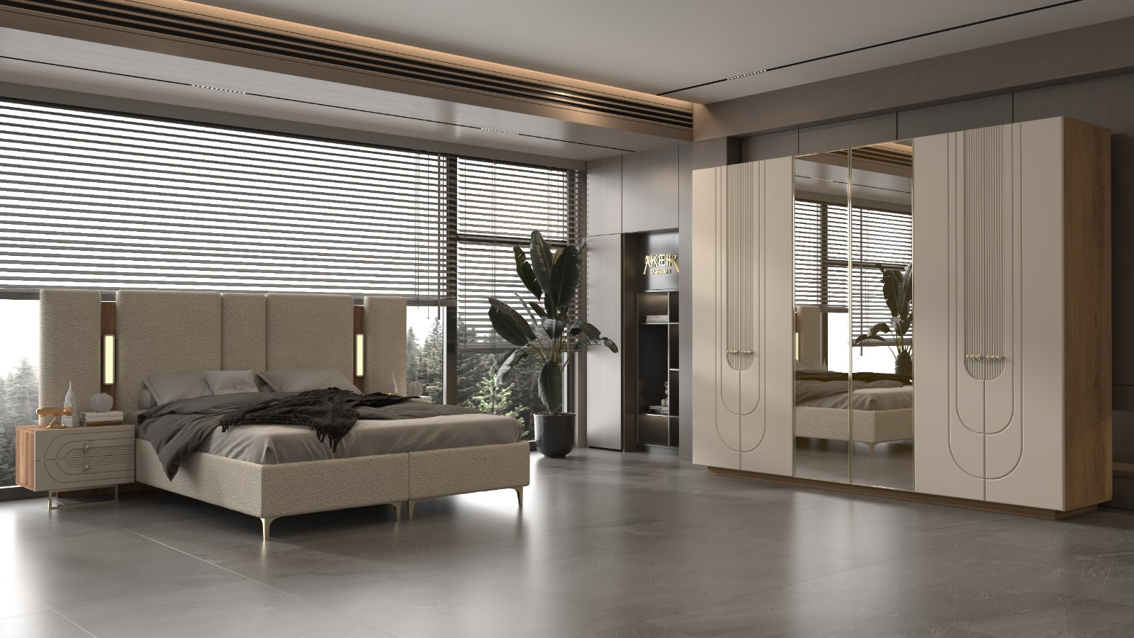 Kelebek Yatak Odası Takımı %100mdf