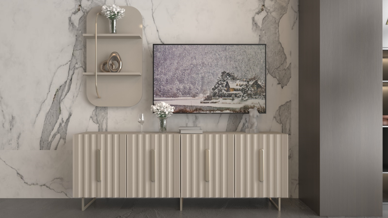 Oslo Tv Ünitesi MDF