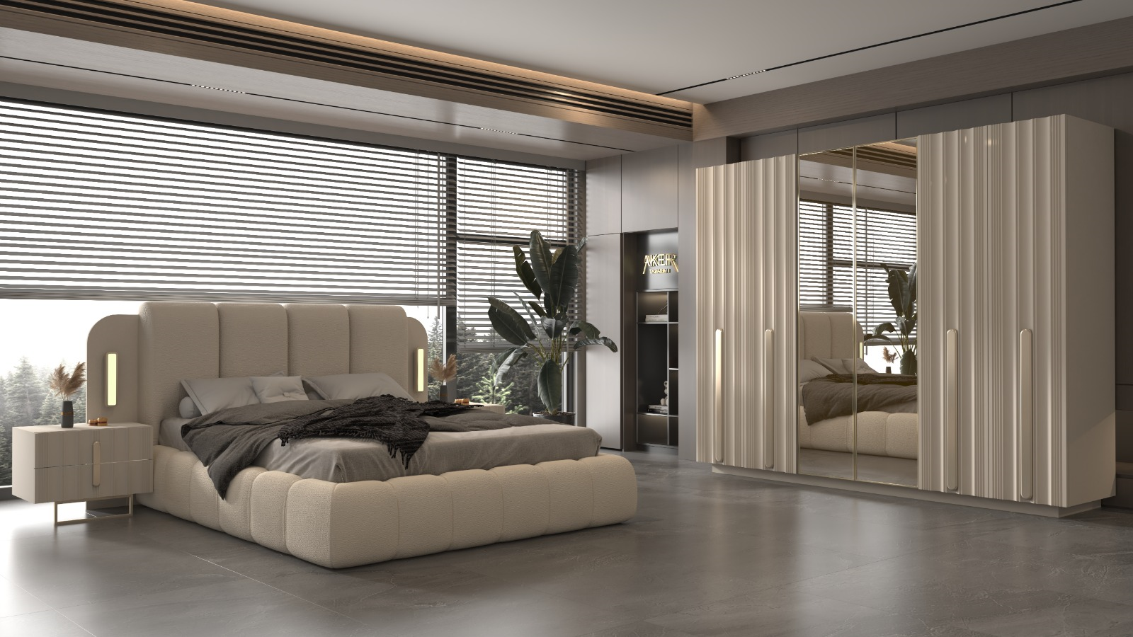 Oslo Yatak Odası Takımı %100mdf