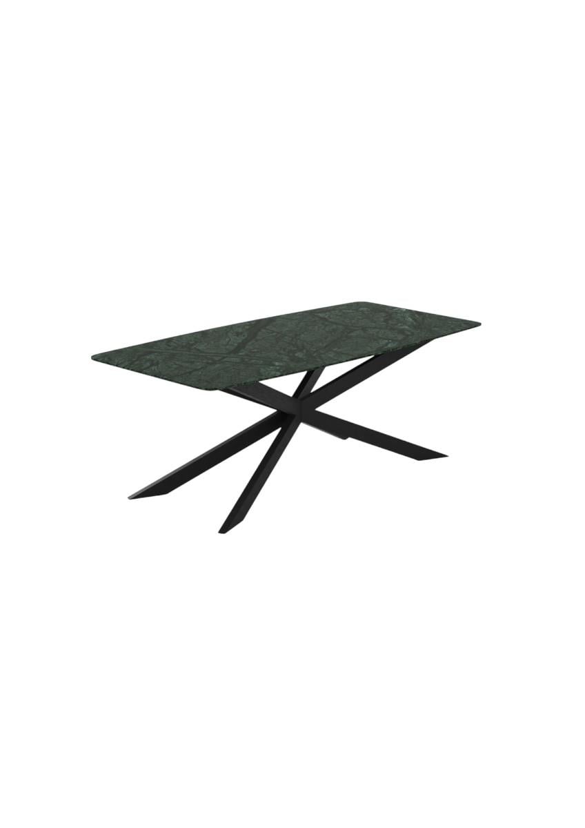  Verde Guatemala Mermer Masa ( Örümcek Metal Ayak )