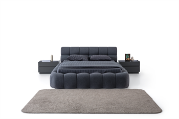 Vega Floria Bazalı Karyola + Başlık (Opsiyonel)