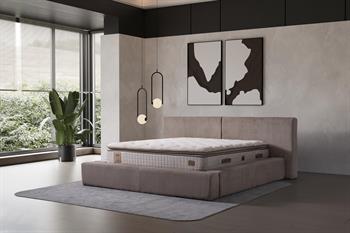 Loft Karyola Baza + Başlık