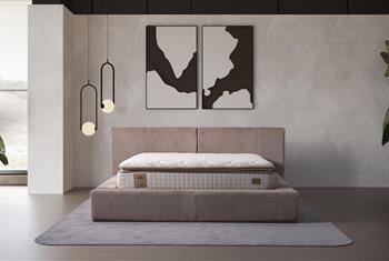Loft Karyola Baza + Başlık