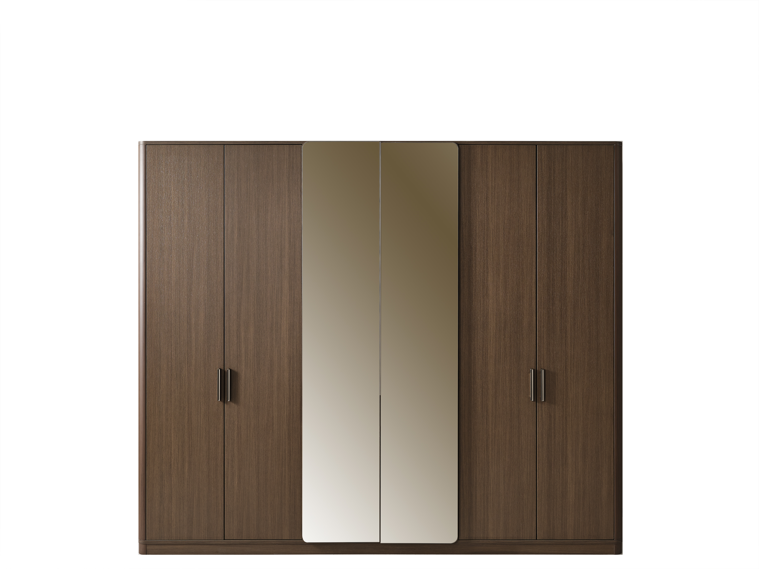 Aura Ceviz 6 Kapılı Dolap