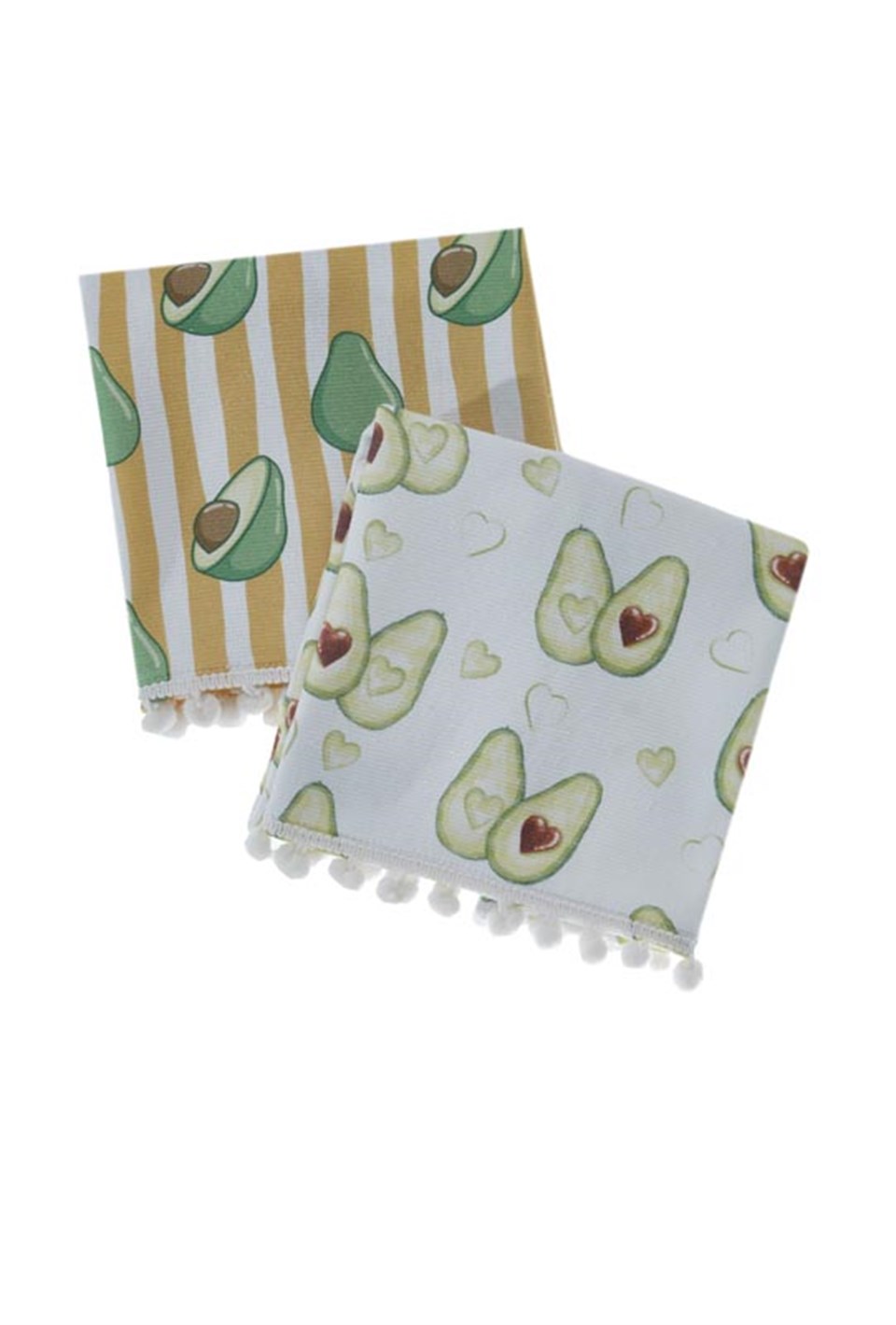 HAVLU SETİMutfak HavluKİRAZHOMEAVOCADO Pamuklu 2'li Havlu Set (40x60)KİMPEKS TEKSTİL