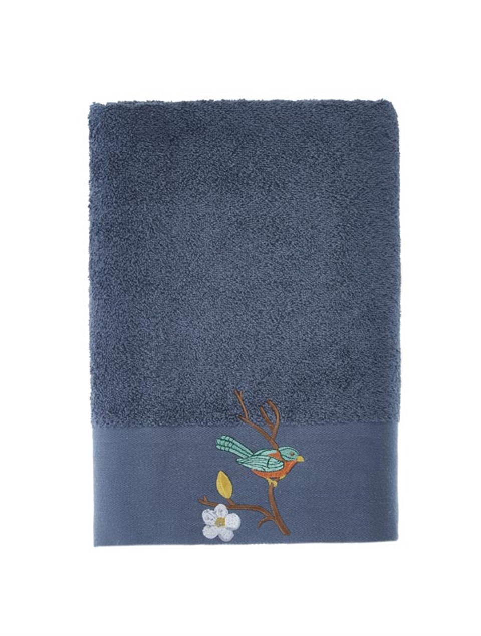 HAVLU  Banyo HavlusuKİRAZHOMEPAMELA Pamuklu İndigo Havlu (70x140)KİMPEKS TEKSTİL