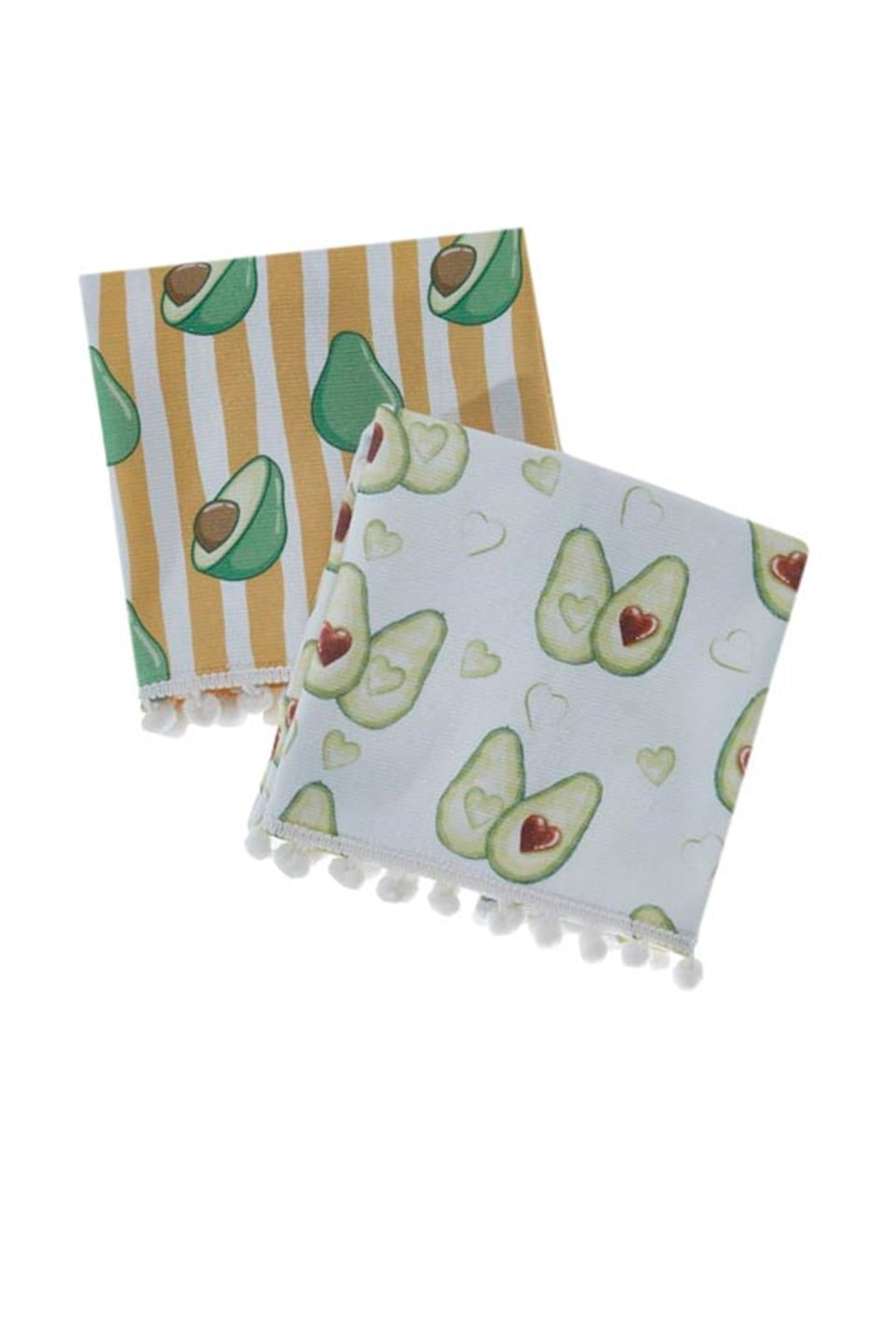 HAVLU SETİMutfak HavluKİRAZHOMEAVOCADO Pamuklu 2'li Havlu Set (40x60)KİMPEKS TEKSTİL