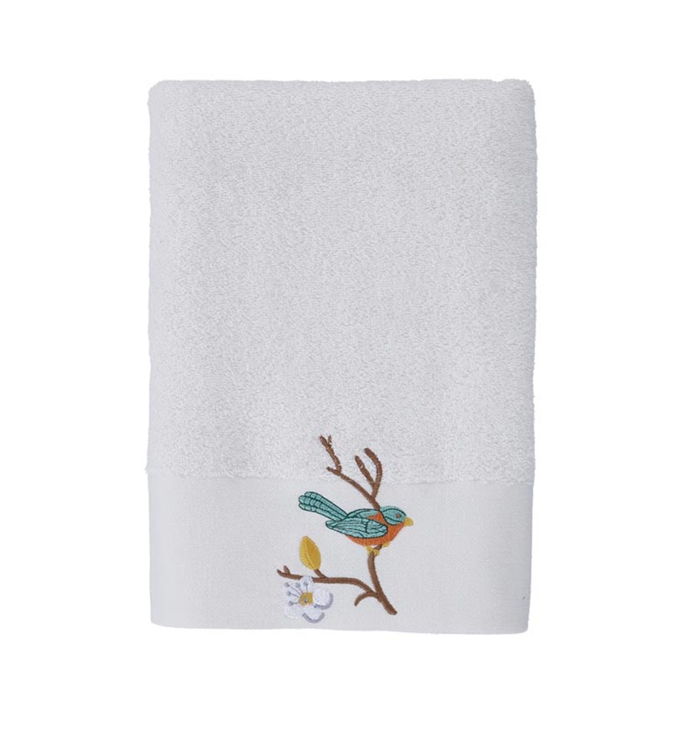 HAVLU  Banyo HavlusuKİRAZHOMEPAMELA Pamuklu Krem Havlu (70x140)KİMPEKS TEKSTİL