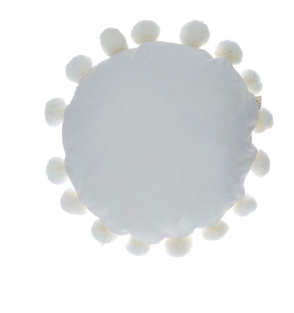 KADİFE YASTIKKırlentKİRAZHOMESOLEIL Kadife Kırlent Krem (40x40)KİMPEKS TEKSTİL